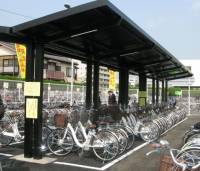 Солнечные парковки для велосипедов