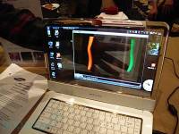 CES 2010: прозрачные дисплеи в ноутбуках Samsung