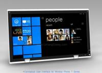 Интересный концепт 8-дюймового планшета на основе Windows Phone 7 Series