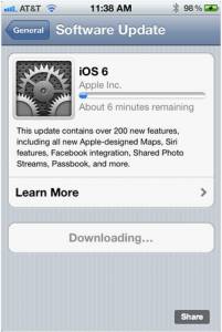 Apple выпустила iOS 6