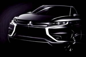 Mitsubishi покажет в Париже концепт электровнедорожника Outlander PHEV Concept-S