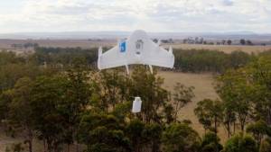 Google тестирует прототипы дронов-беспилотников Project Wing для доставки