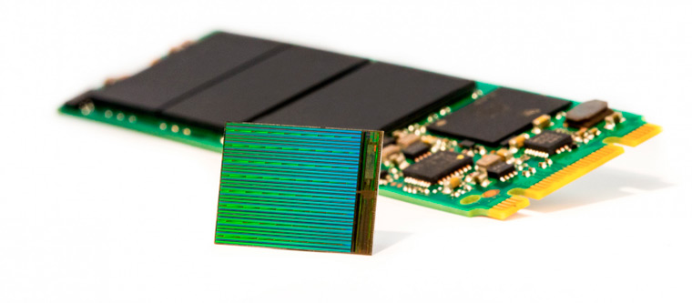 Новая технология от Intel и Micron позволит многократно увеличить емкость SSD-накопителей
